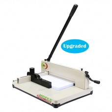 12"  Manual High-End Guillotine Stack Paper Cutter Armed with Patents